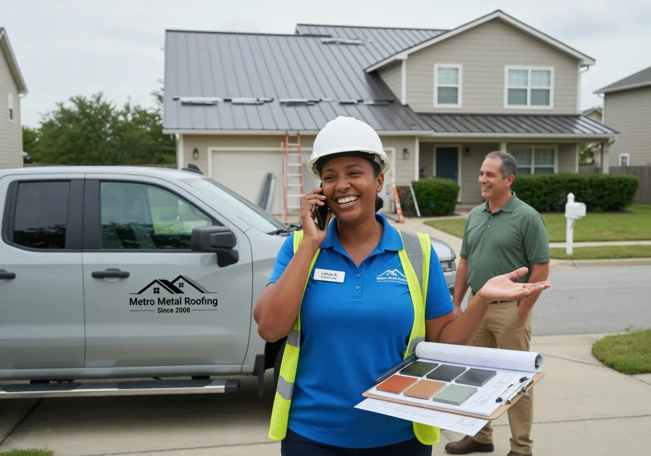 Storm Damage Metal Roof Repair in Delaplaine, AR